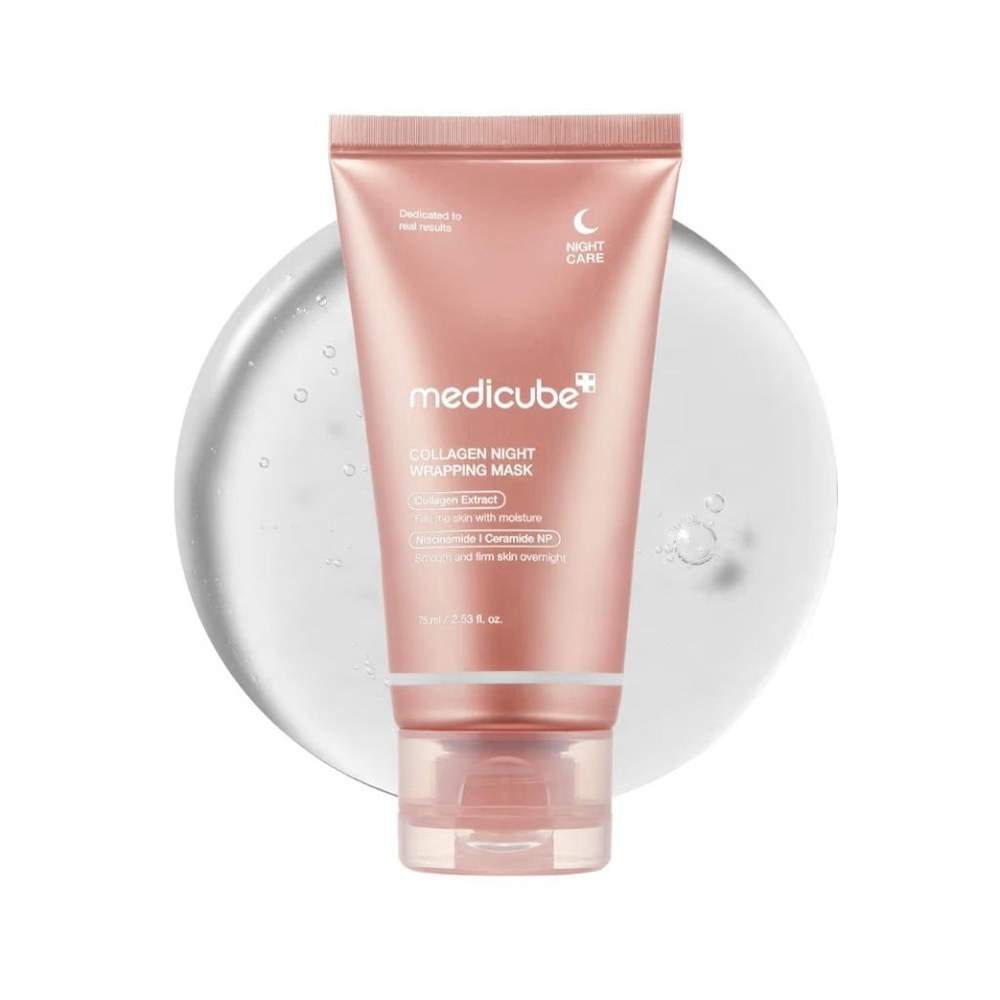 Medicube Wrapping Mask Collagen Overnight Peel Off Facial Mask for Glass Skin